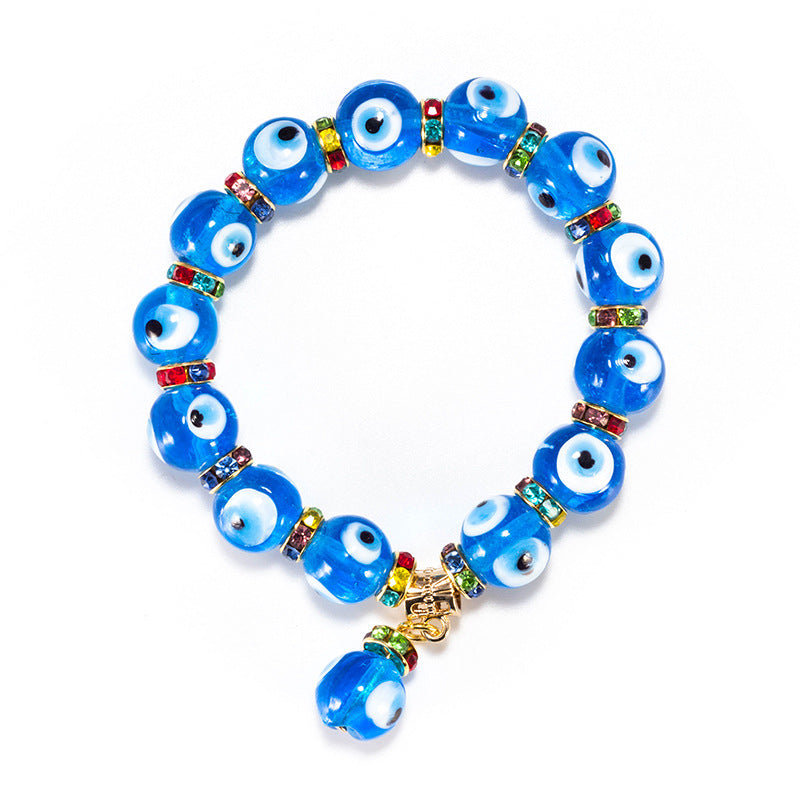 Pulsera De Cristal De Ojo De Diablo al por mayor